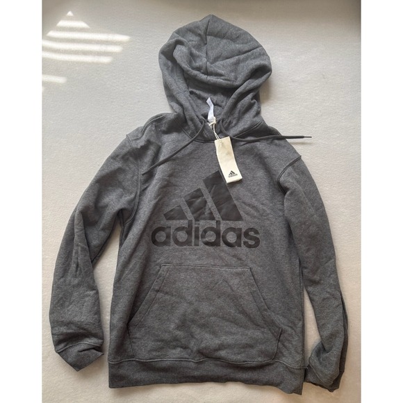 adidas Tops - Adidas  NWT‎  Women's Hoodie Grey  - Size Small